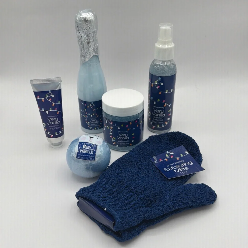 Groovi Beauty‎ Body Very Vanilla 6 Piece Set Gift